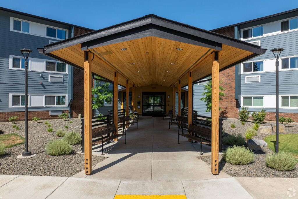 Holly Tree Village Sidewalk