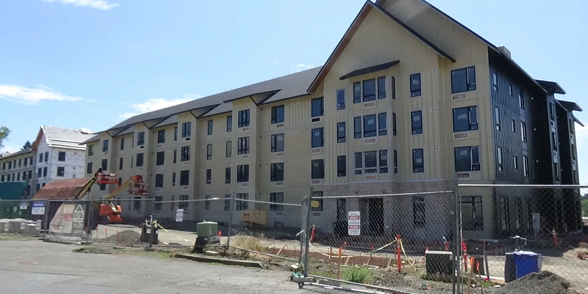 Site Concrete Installation for a Major Housing Redevelopment in Milwaukie, OR